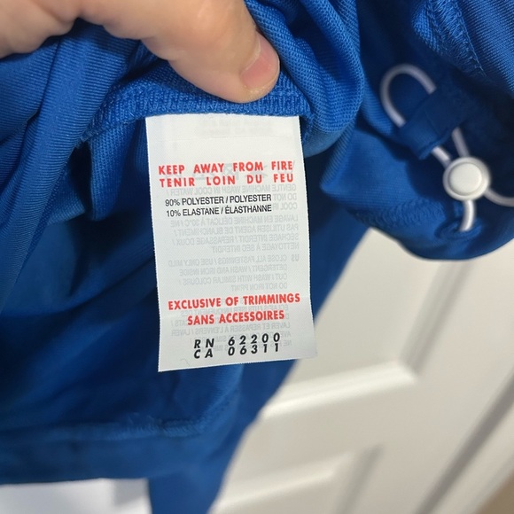 Puma Blue and White Golf Cool Cell Quarter-Zip Pull Over XL - Picture 3 of 10